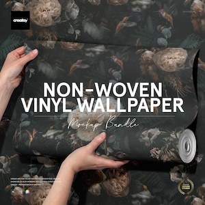 Modelbundel vliesvinylbehang, 39 rolscènes met slimme objecten wandbekleding PSD