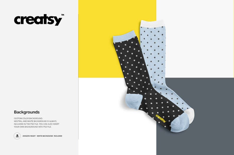 Download Socks Mockup Set Socks Template Sublimation Socks Blank | Etsy