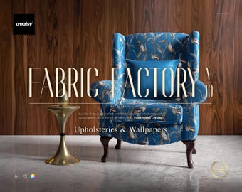 Fabric Factory v.10 Mockup Bundle UPDATED