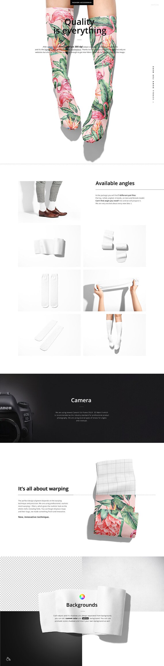 Download Sublimation Tube Socks Mockup Set Etsy