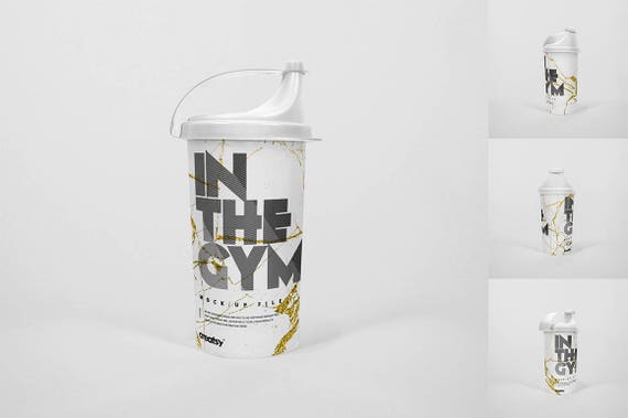 Download Plastic Drink Bottle Mockup Set Stock Shot Water Bottle Etsy