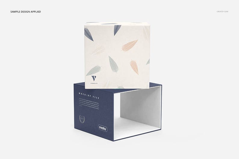 Download Slide Gift Box Mockup Set Personalized Box Slide box | Etsy