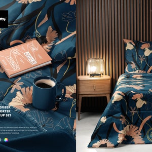 Microfiber Comforter Mockup Set