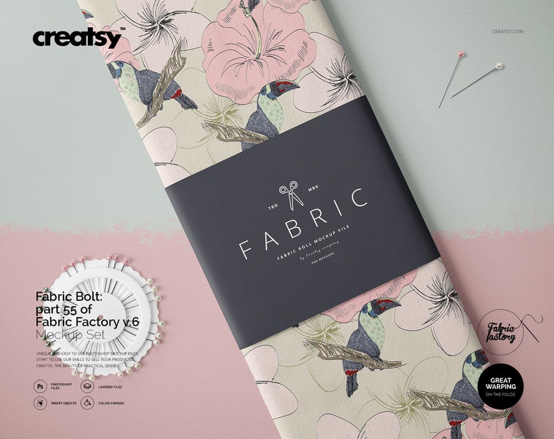 Download Fabric Bolt Mockup Part 55 Of Fabric Factory V 6 Craft Supplies Tools Embroidery Tripod Ee