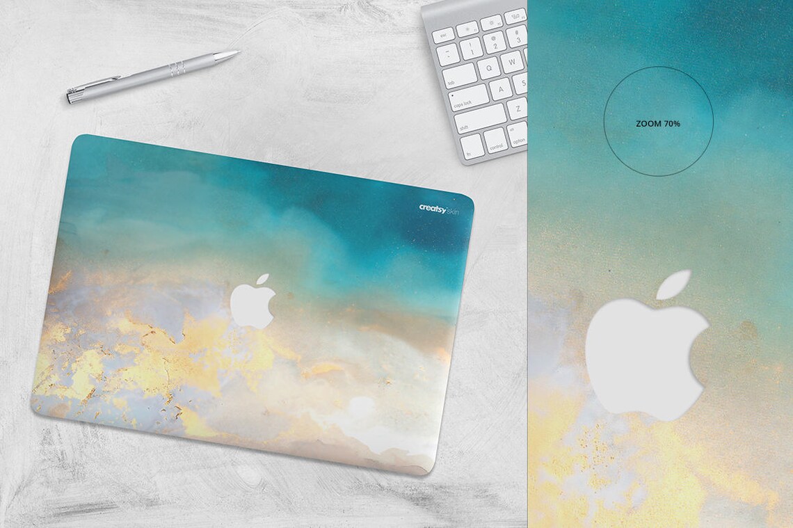 Macbook Skin Case Mockup Laptop Case Laptop Skin Mockup Etsy