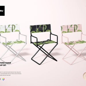 Directors Chair Mockup