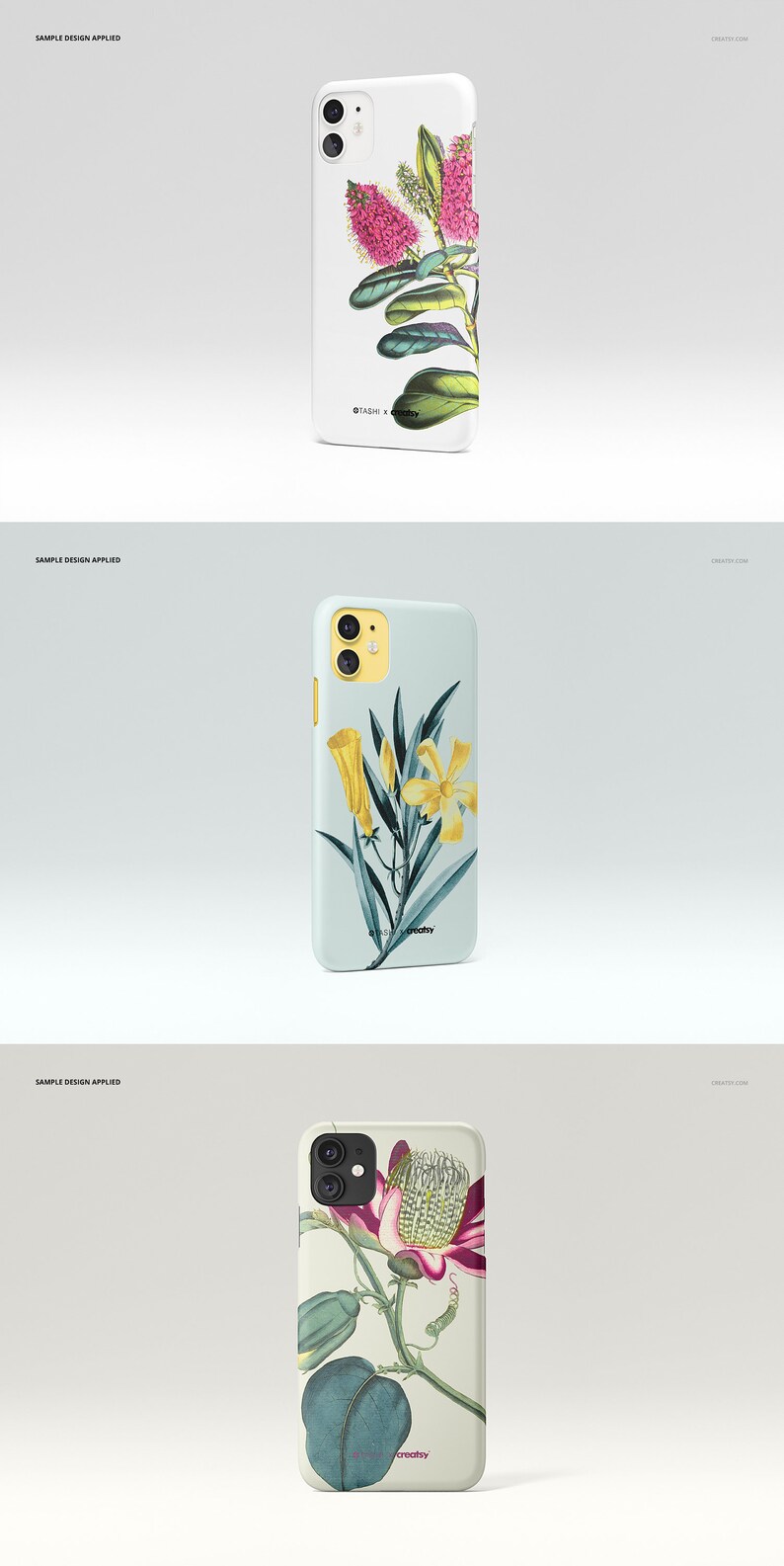Download IPhone 11 Matte Snap Case Mockup Set Creatsy | Etsy