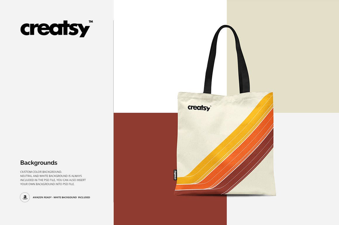 Download Tote Bag 2 Mockup Set Shopping Bag Mockup Linen Bag | Etsy