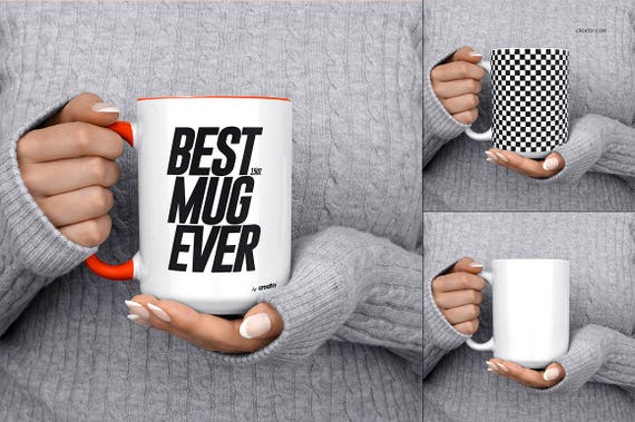 Mug Mockup Set 15oz Many Views Mug Mockup Bundle White Mug Etsy