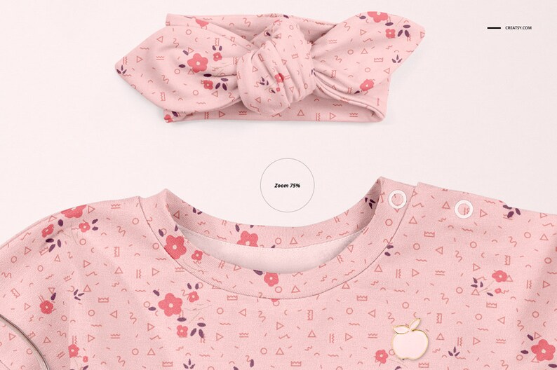Download Baby Dress 6 & Headband Mockup Set Little Fashion Series ...