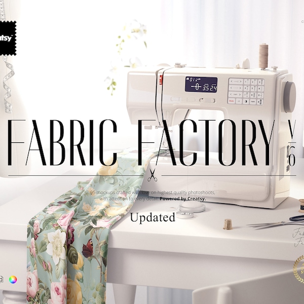 Fabric Factory v.6 Mockup Bundle