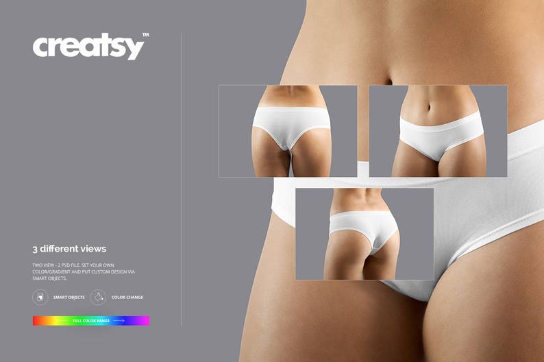 Download Women's Briefs Mockup Set Womans Panties Underwear | Etsy
