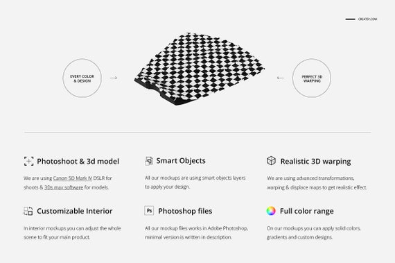 Download Surfboard Traction Pad Mockup Set Pad Tempalte Etsy PSD Mockup Templates