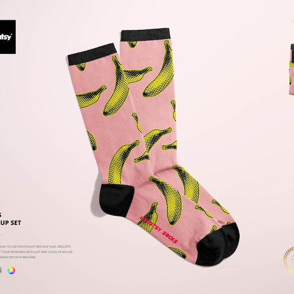 Socks Mockup Set, Socks Template, Sublimation, Socks Blank, Socks Foot, Biker Socks, Personalized Socks, Custom Sock, Active, Man Woman Pair