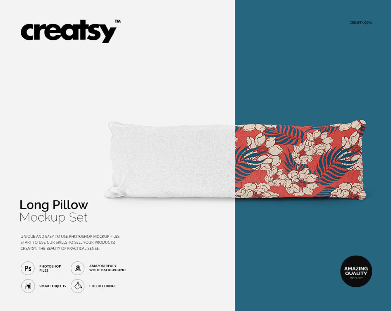Long Pillow Mockup Set Rectangular Pillow Mockup Etsy