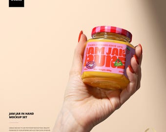 Mockupset jampot in hand