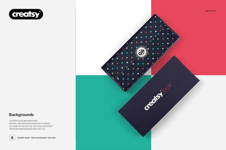 Download Gift Box Mockup Set Mailing Box Template Kraft boxes ...