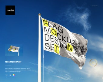 Mockupset vlag