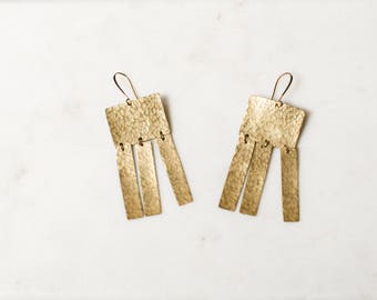 Earring Brass - Light Dancers Mini - ENARMOURED