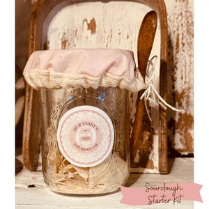 Sourdough starter kit | 200-year-old Organic Dehydrated Sourdough | Bread Starter with Instructions | Sourdough Gift Set