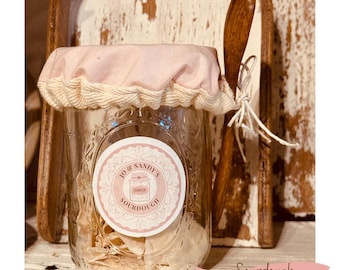Organic Sourdough Starter Kit: 200-Year-Old Dehydrated Culture