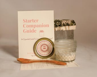 Live Sourdough Starter Kit | Organic Wild Yeast | 200-Year Old Heirloom Culture | Artisan Bread Baking Gift
