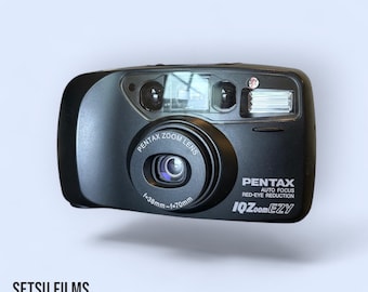 Pentax IQZoom EZY 35mm Point and Shoot Film Camera | Tested | 38-70mm Zoom | Vintage 90s Camera