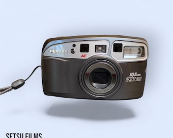 Pentax IQZoom EZY-80 35mm Film Camera, Autofocus Point and Shoot, 38-80mm Zoom Lens