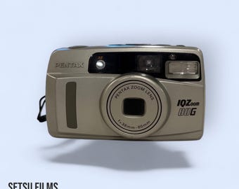 Pentax IQZoom 80G 35 mm filmcamera | Vintage jaren 90: richten en schieten | Getest en werkend