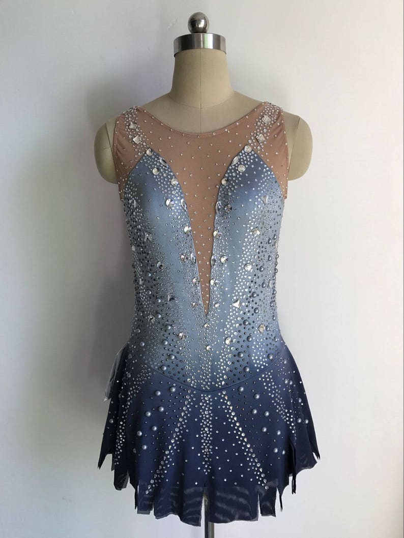 Figure Skate Dresscustomized Figure Skating Dress Ice Etsy