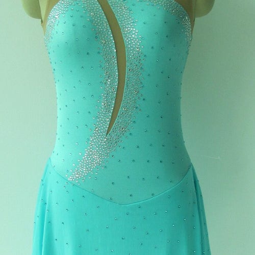 Figure Skating Dress Roller Skating Dress Show Dance Etsy