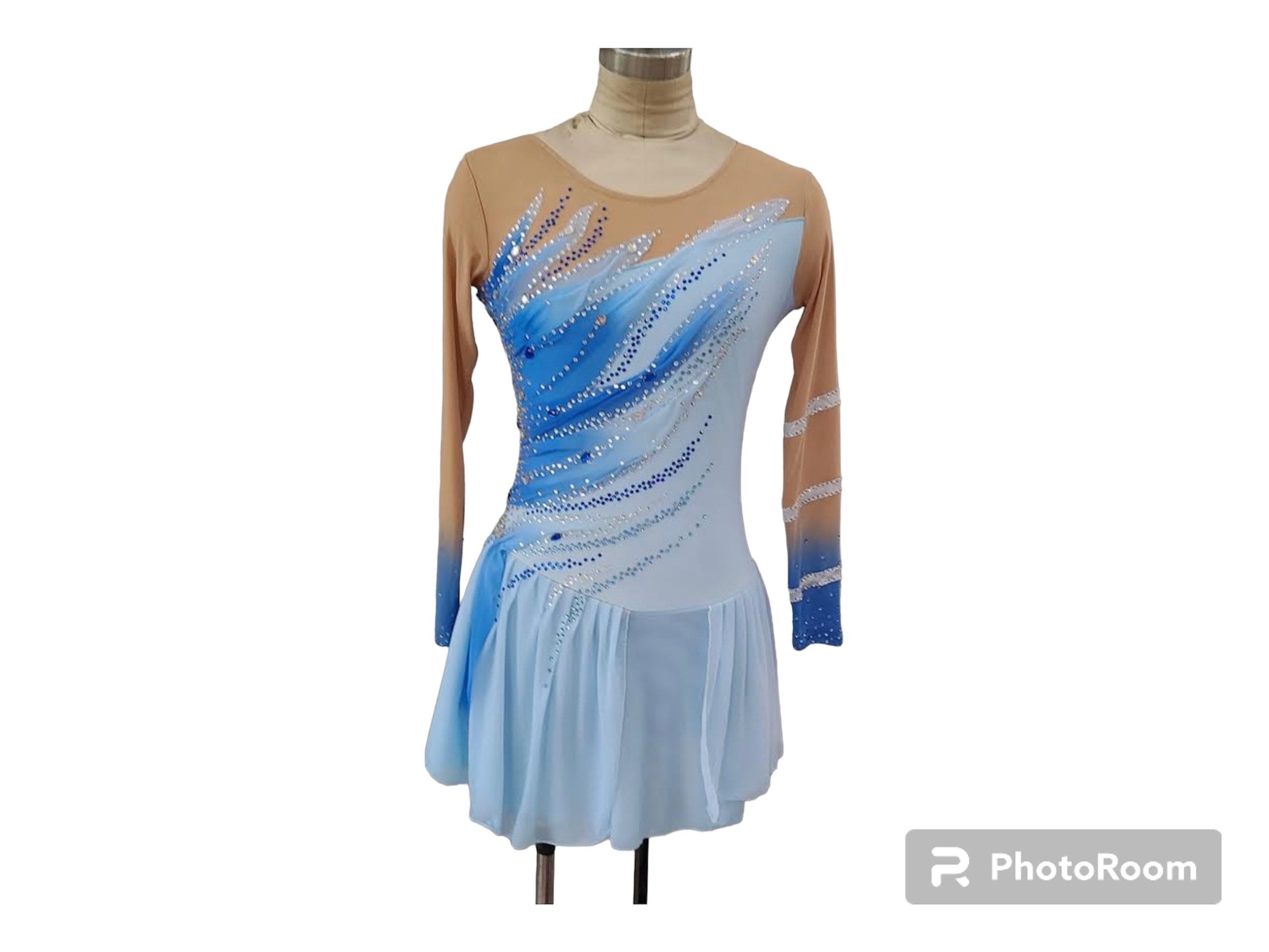 Light Blue Skater Dress - Etsy