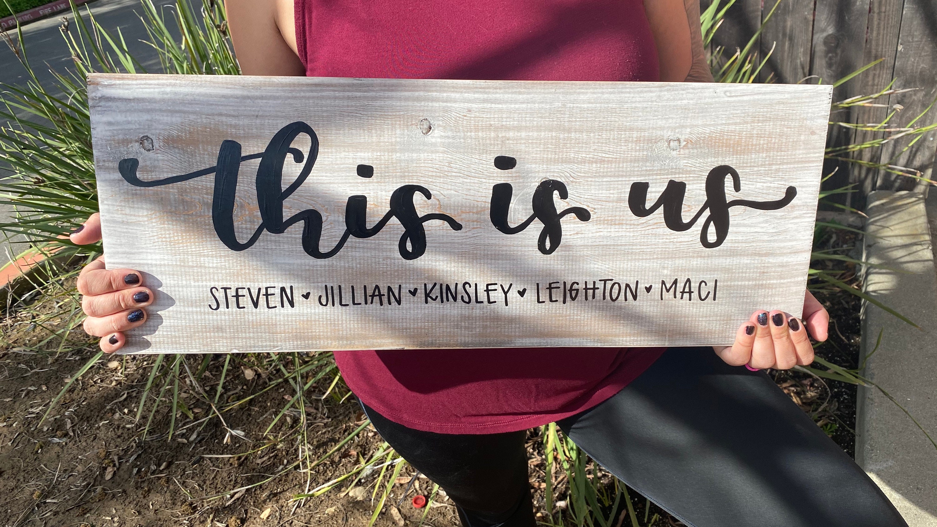 This is Us Family Wood Decor Sign - Etsy
