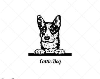 Heeler Svg Etsy