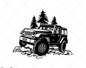 Jeep Logo Svg Etsy