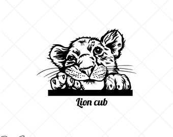 Download Lion Cub Svg Etsy