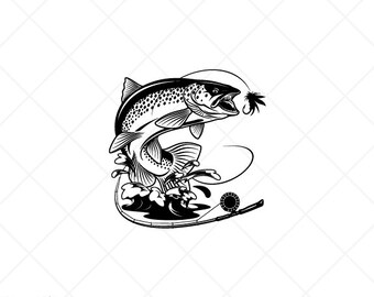 Download Fly Fishing Logo Etsy