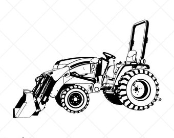 Download Front loader svg | Etsy