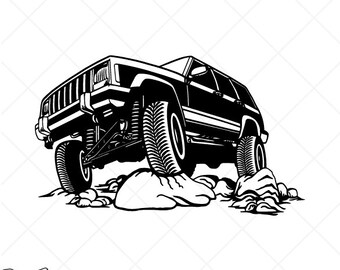 Download Jeep Cherokee Svg Etsy