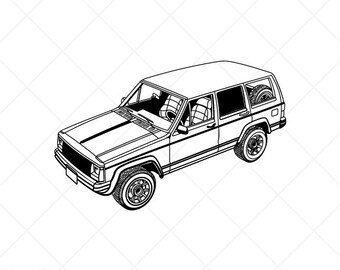 Download Jeep Cherokee Svg Etsy