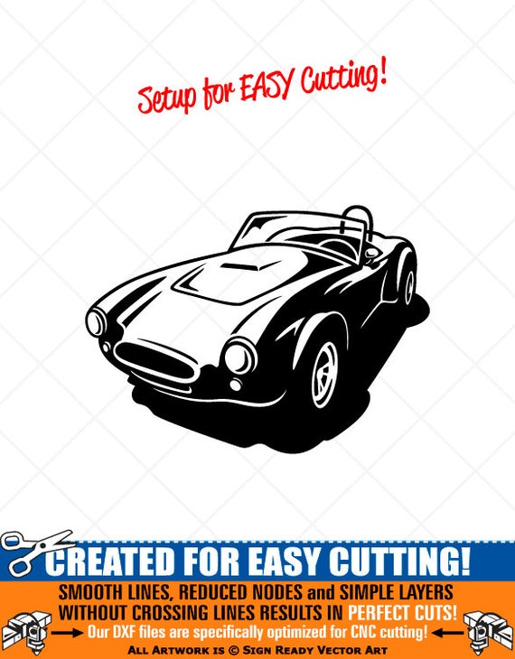 FORD MUSTANG Shelby Cobra 1965 Clipart-vector Clip Art Graphics-digital  Download-cut Ready Files-cnc-logo-vinyl Sign Design-eps, Ai, Svg,dxf - Etsy