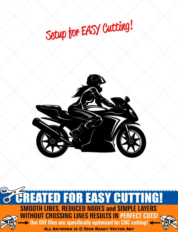 sexy motorcycle lady