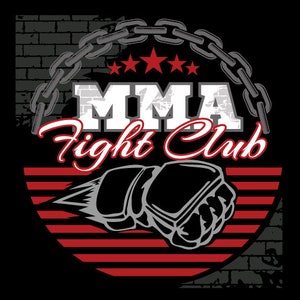 MMA-Mixed Martial Arts SPORTS Clipart -Vector Clip Art Graphics -Digital Download-Template Design Files-Logo-Badge-Emblem-Sign -eps, ai, svg