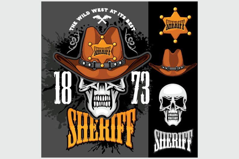Download Svg Cdr Eps Sheriff Wild West Vintage Western Clipart Vector Clip Art Graphics Digital Download Template Design Logo Badge Emblem Sign Ai Clip Art Art Collectibles Deshpandefoundationindia Org
