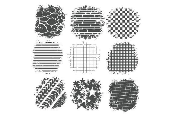 GRUNGE BACKGROUNDS Clipart Vector Clip Art Graphics Digital | Etsy