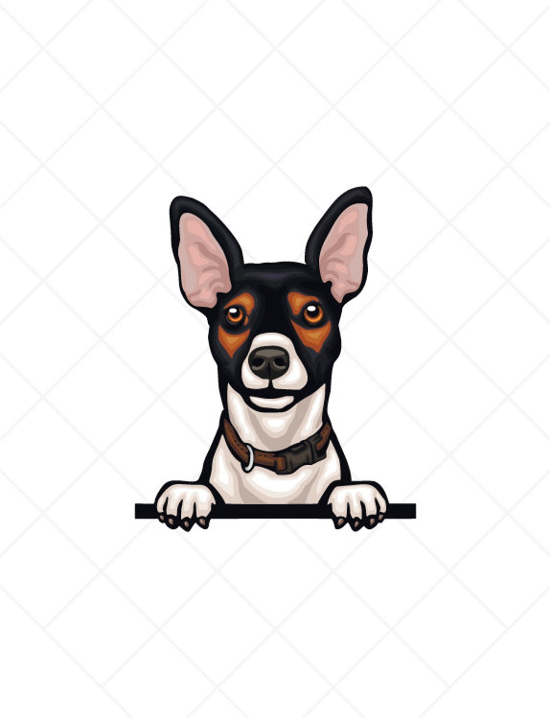 Toy Fox Terrier Phone Case Wallet Toy Fox Terrier Phone Case Wallet