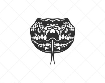 COBRA SNAKE Head Clipart -Vector Clip Art Graphics -Digital Download -Cut Ready Files-CNC-Logo-Vinyl Sign Design -eps, ai, svg, dxf, png,pdf