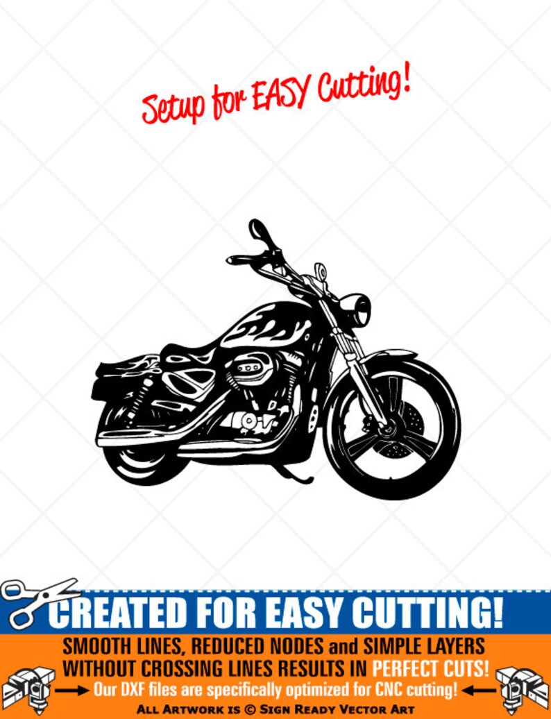 Download Clip Art Art Collectibles Svg Motorcycle Bike Clipart Vector Clip Art Graphics Digital Download Image Cut Ready Files Cnc Logo Vinyl Sign Design Eps Ai Dxf Png Pdf