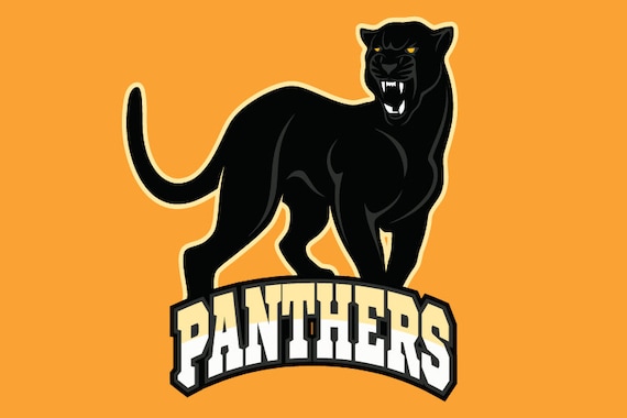 Buy BLACK PANTHER MASCOT Sports Team Clipart vector Clip Art