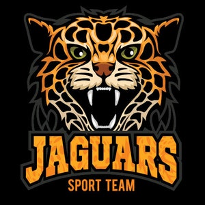 JAGUARE Maskottchen Sport Team Clipart Vektor Clip Art Grafik-Digital Image Download-Business Vorlage Logo-Design-Dateien-Eps, Ai, Svg, cdr, pdf